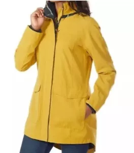 PENDLETON Fabulous Ladies Hoodie Rain Jacket 🧥 Coat Golden Rod Sz XL NWOT - Picture 1 of 9