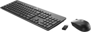 HP T6L04AA#ABU Slim - Keyboard and mouse set - wireless - 2.4 GHz - UK layout - - Picture 1 of 1
