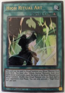 YuGiOh High Ritual Art Ultra Rare 1st Edition DAMA-EN065 NM - Picture 1 of 1