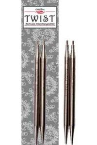 ChiaoGoo 4 Inch (1 cm) TWIST Lace Stainless Steel Knitting Needle Interchangeabl - Picture 1 of 24