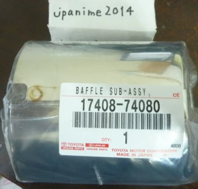 # LEXUS OEM FACTORY CHROME EXHAUST TIP 2004-2006 LS430 17408-74080 - Image 1 of 2