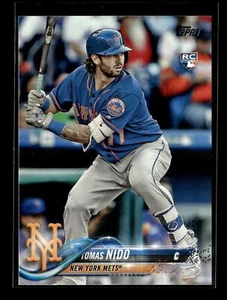 2018 Topps #486 Tomas Nido RC New York Mets - Bild 1 von 2