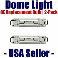 Dome Light Bulb 2-Pack OE Replacement - Fits Listed Saturn Vehicles - 561