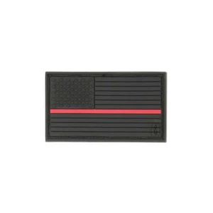 Maxpedition USA1F Morale Patch Small USA Firefighter Flag Red Line 3D Tactical - Picture 1 of 1