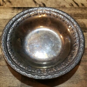 Vintage Wallace Baroque Bowl Silver plate 4232 - Picture 1 of 6