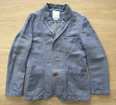 Visvim Academia Light Indigo Blazer Jacket Size 2 Small Made In Japan w/bag - Image 1 of 4