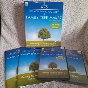 BBC Who Do You Think You Are - Family Tree Builder  - PC CDs Boxed - Picture 1 of 13