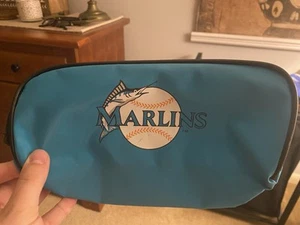 Vintage Florida Marlins Vinyl Pouch 1990s - Picture 1 of 3