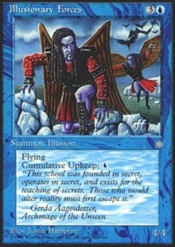 Illusionary Forces - Ice Age # MTG Magic The Gathering - Image 1 of 1