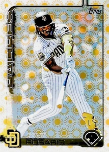 2025 TOPPS SERIES 2 HOLIDAY VARIATION #624 EGUY ROSARIO SAN DIEGO PADRES - Picture 1 of 2