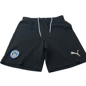 PUMA Wigan Athletic Football Shorts Black DryCell Mens Small - Picture 1 of 7
