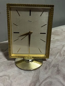 Vintage Swiss Clock Imhof 8 Days Fonctionne - Photo 1/10