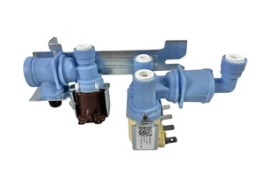 Refrigerator Water Inlet Valve Dual Coil for Whirlpool W10408179 W10279866 - Picture 1 of 5