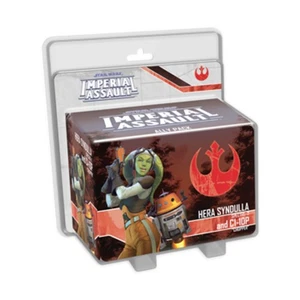 FFG Star Wars Imperial Assault Ally Pack - Hera Syndulla & C1-10P Pack New - Picture 1 of 1