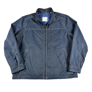 Tommy Bahama Chaqueta Para Hombres XL Azul Marino Cremallera Completa Informal Ligero Abrigo Exterior - Imagen 1 de 10