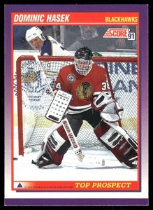#316 Dominik Hasek 1991-92 Score American Rookie - Picture 1 of 2