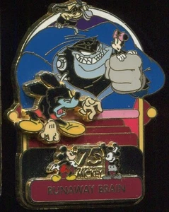 Prendedor DLR 75 Aniversario Runaway Brain 3D LE Disney 33132 - Imagen 1 de 1