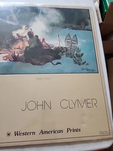 Poster Of Night VISITORS BY JOHN CLYMER 1983 - Picture 1 of 2
