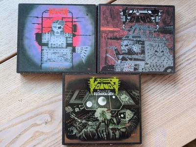 3 x Voivod Special Edition CD DVD Box Sets Foto 1 de 2
