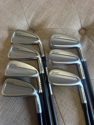 Conjunto de Ferro Ping i230 4-PW Black Dot Alta CB AWT SR Senior Flex STD NOVO - Imagem 1 de 4