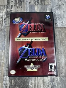 The Legend of Zelda: Ocarina of Time - Master Quest (Gamecube, 2003), CIB TESTED - Picture 1 of 4