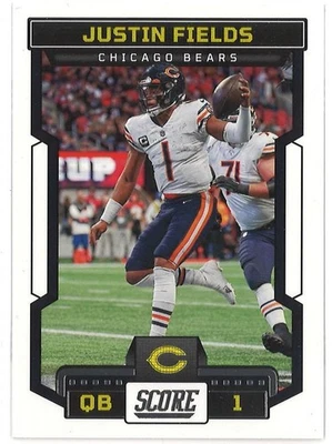 2023 Score - Justin Fields #99 - Image 1 of 2