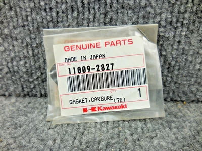 (2) New Unused Original Genuine OEM Factory Kawasaki 11009-2827 Carb Gasket - Image 1 of 2