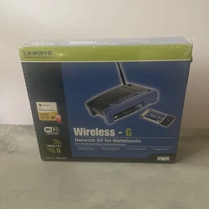 Linksys WKPC54G 54 Mbps 4-Port 10/100 Wireless G Router - Picture 1 of 6