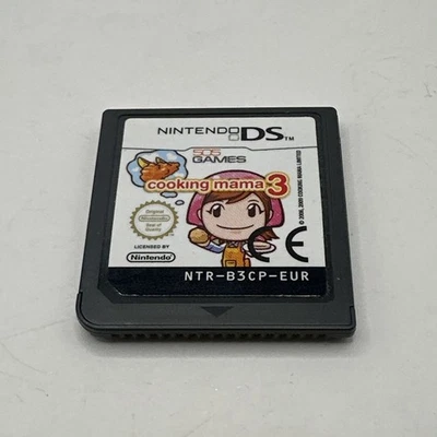 Cooking Mama 3 • Nintendo DS Game (2009) Cartridge Only - Image 1 of 3