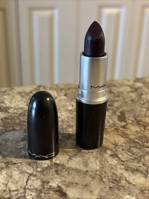MAC Matte Lipstick Instigator A26 Dark Plum RARE New Without Box - Image 1 of 4