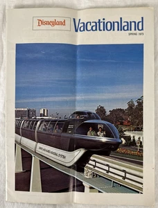 Disneyland Vacationland Magazine Spring 1973 Monorail System Cover - Picture 1 of 5
