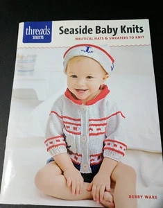craft hobbies magazine booklet knitting kids children Nautical hats sweaters - Picture 1 of 7