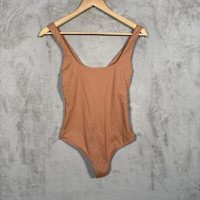 ALIX NYC Mott Bodysuit White Tan Size Small - Image 1 of 4