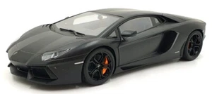 Autoart 1/18 Scale Diecast 74661 - Lamborghini Aventador LP700-4 - Matt Black - Picture 1 of 7