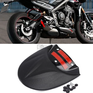 Rear Fender Extender Mudguard Extension For Street Triple 765 R/S/RS 2017-2021 - Imagen 1 de 8
