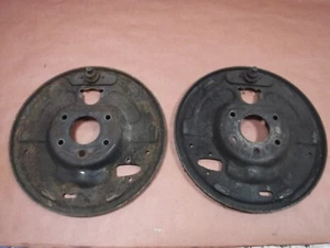 Placas de respaldo de freno de tambor Jeep Cj5 Cj7 76-78 AMC 20 11" de fábrica OEM envío gratuito - Imagen 1 de 7