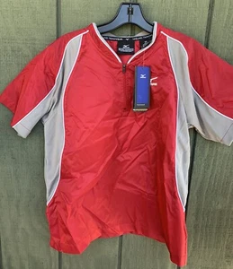 Baseball Softball NWT Mizuno lightweight Batting Jacket  Size Youth XL Red - Picture 1 of 5