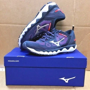 Mizuno Women's Horizon 5 Violet/Platinum Gold Running Shoes 6C7A - Picture 1 of 7