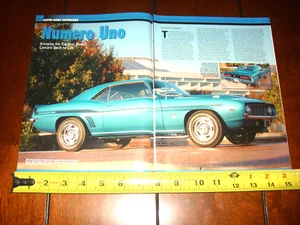 1969 YENKO COPO CAMARO 427 ORIGINAL ARTIKEL 2007 - Bild 1 von 2