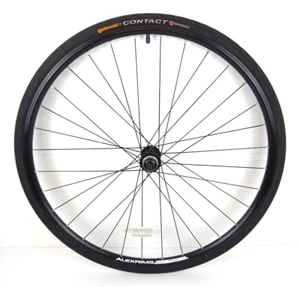 Alex Ace19 700C Bike Front Wheel Shimano M4050 100mm Disc + 32C Tyre WH-216-G10 - Picture 1 of 9