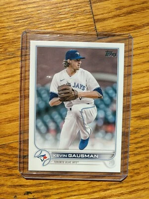 2022 Topps Series 2 #369 SP /300  Kevin Gausman Blue Jays Advanced Stats - Image 1 of 2