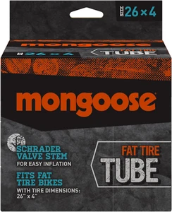 Fat Tire Bike Tube, Inner Tubes with Schrader Valve, Fits 20" / 24" / 26" / 2... - Picture 1 of 6