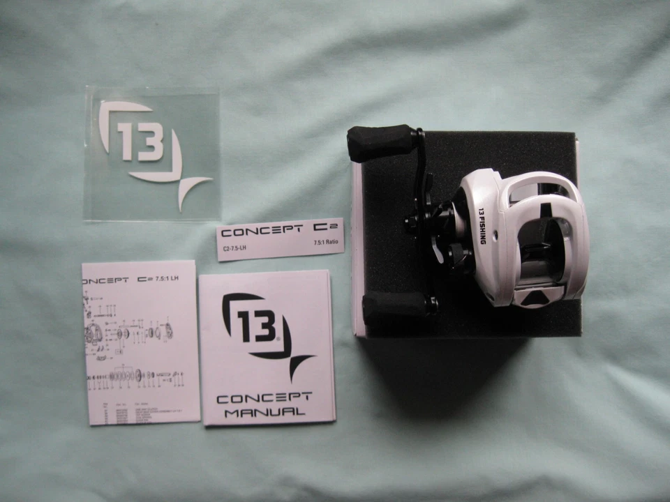 13 Fishing Concept C2 7.5 1 Left Hand Casting Reel