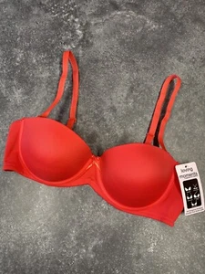 Stunning Red Multiway Bra Underwired Padded Sizes 38B upto 40DD - Picture 1 of 9