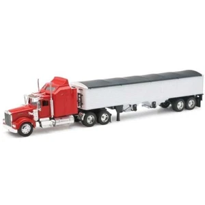 1:32 Scale Kenworth W900 Red Grain Hauler - Picture 1 of 1