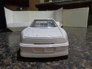 1991 PONTIAC GRAND PRIX STOCK CAR PLAIN WHITE NASCAR REVELL 1/24 USED READ - Picture 1 of 17