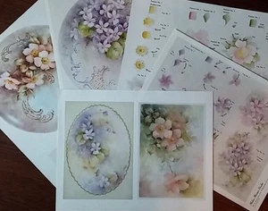 Violet and Wild Rose variety pack of 5 Helen Humes patterns - Picture 1 of 5