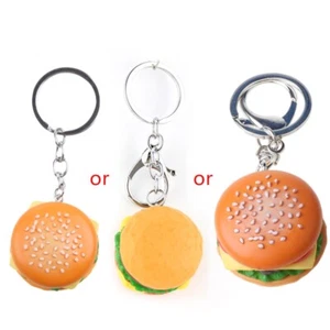 for Creative Simulation Hamburger Keychain Burger Pendant Gift for Cust - Picture 1 of 8