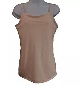 Camiseta sin mangas Duluth para mujer con sujetador incorporado talla mediana algodón melocotón spandex ¡Cómoda D1! - Imagen 1 de 7