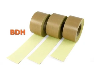 1 m PTFE Klebeband Folie Teflon® Tape Schweissband 0.15 Glasgewebe ab 3,25€/m - Bild 1 von 2